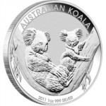 2011 Australian Koala 1oz Silber
